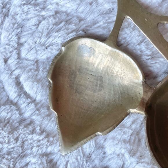 Small Vintage Indian Brass Dish - Picture 10 of 16